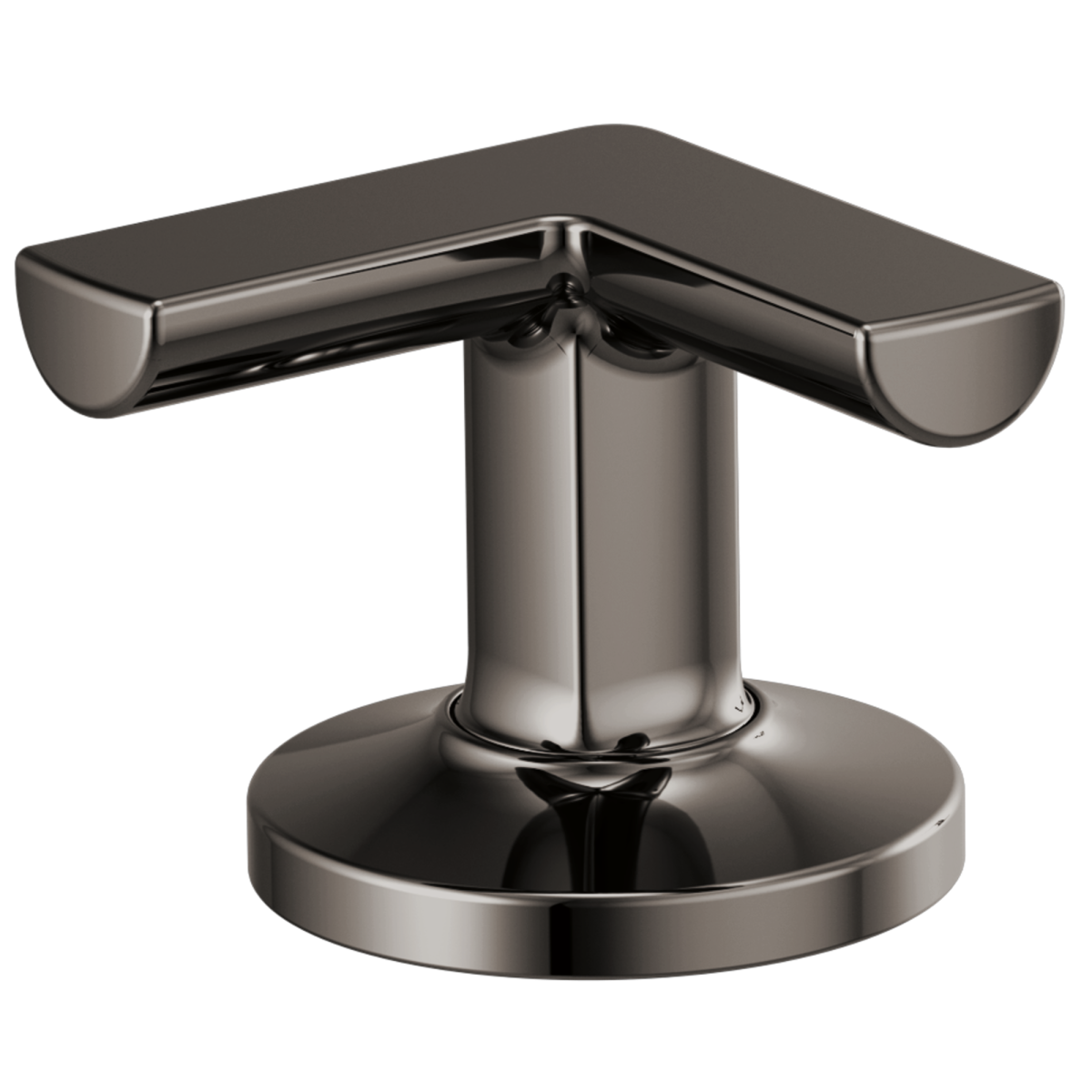 BRIZO Kintsu Widespread Lavatory Cross Handle Kit — Brilliance Black Onyx
