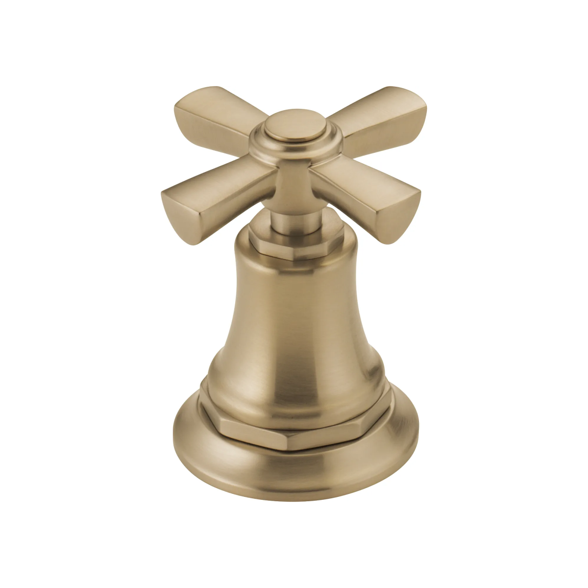 BRIZO Rook Widespread Lavatory and Bidet Cross Handle Kit — Luxe Gold