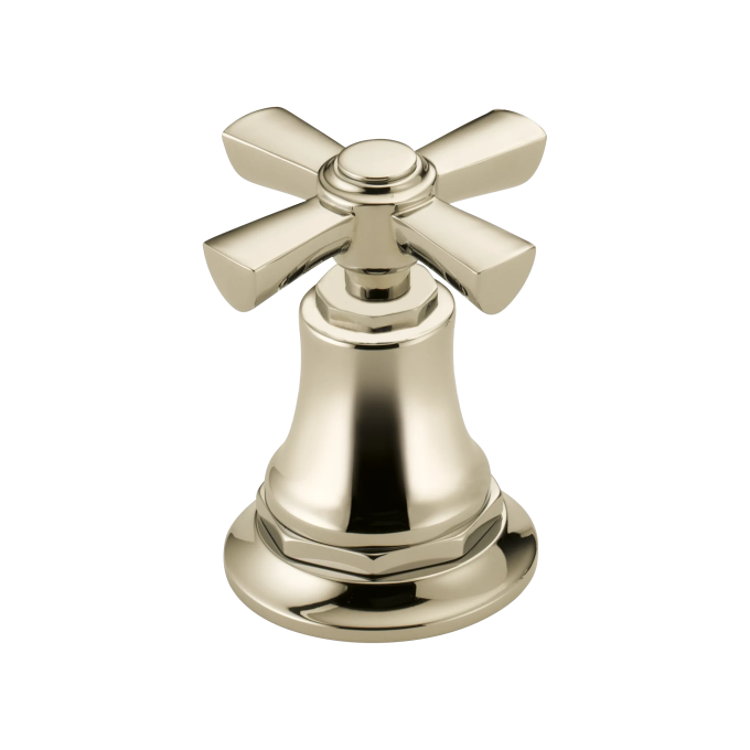BRIZO Rook Widespread Lavatory and Bidet Cross Handle Kit — Polished Nickel