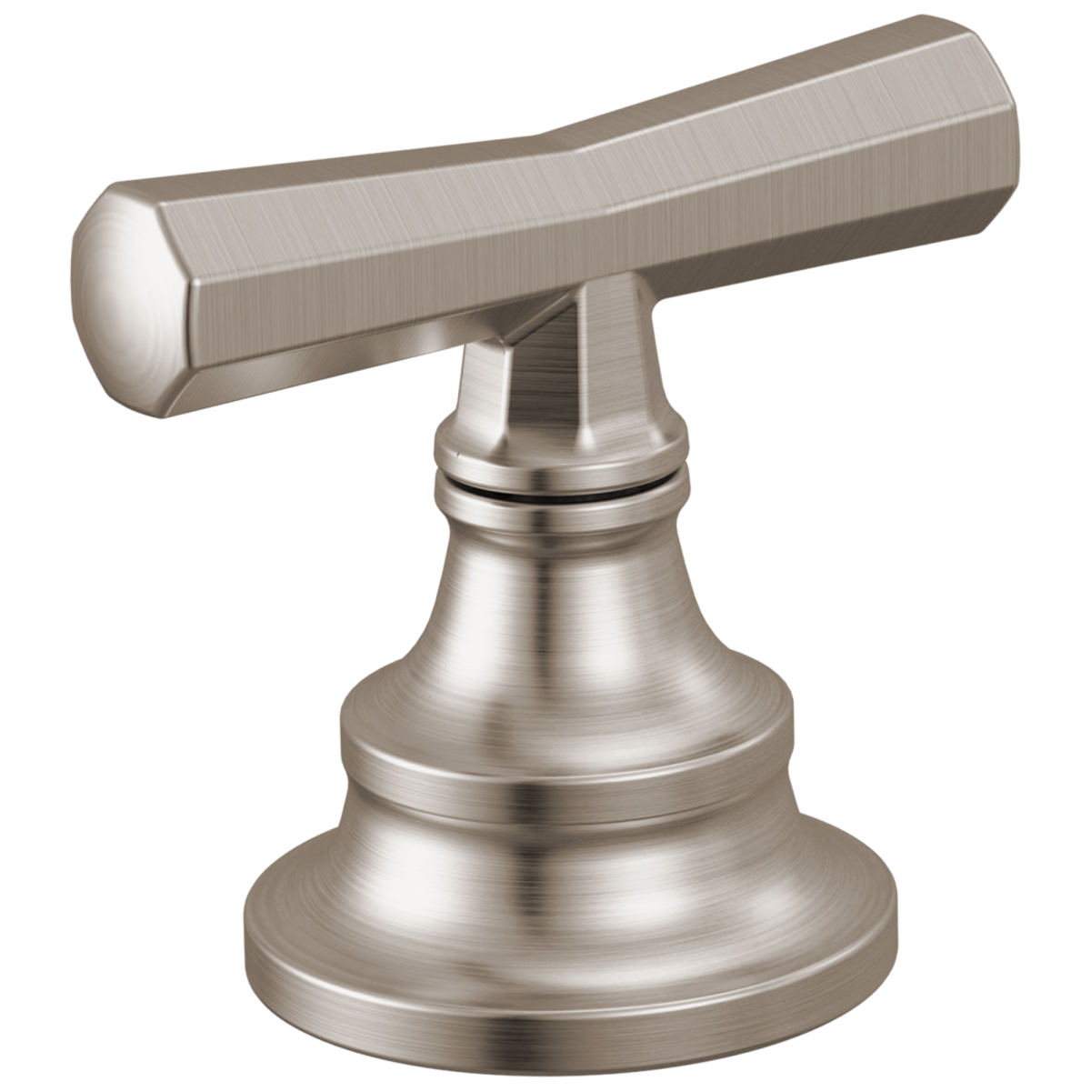 BRIZO Beauclere Widespread Lavatory Cross Handle Kit — Luxe Nickel