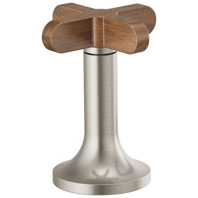 BRIZO Odin Widespread Lavatory High Cross Handles — Brushed Nickel