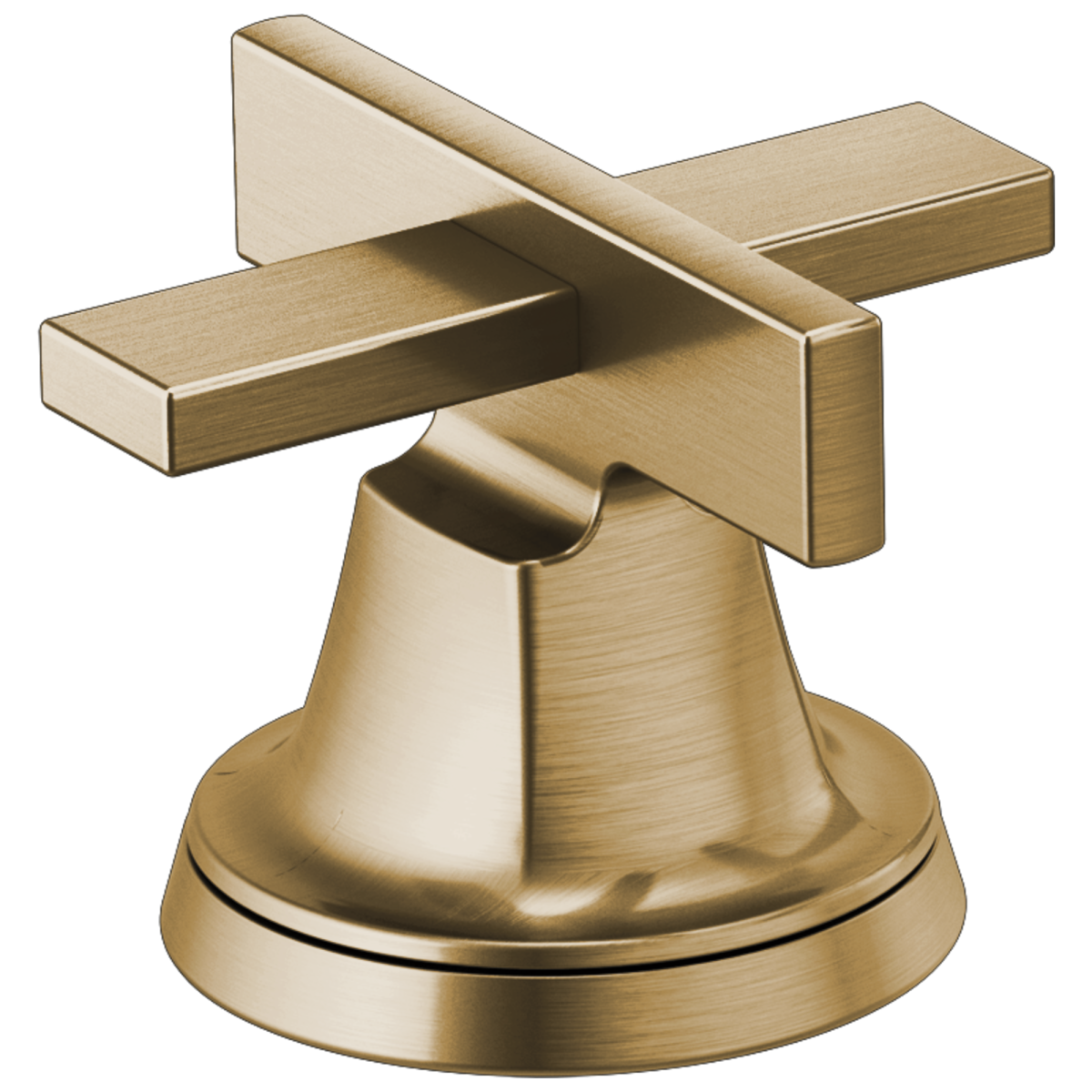 BRIZO Levoir Widespread Lavatory Low Cross Handle Kit — Luxe Gold