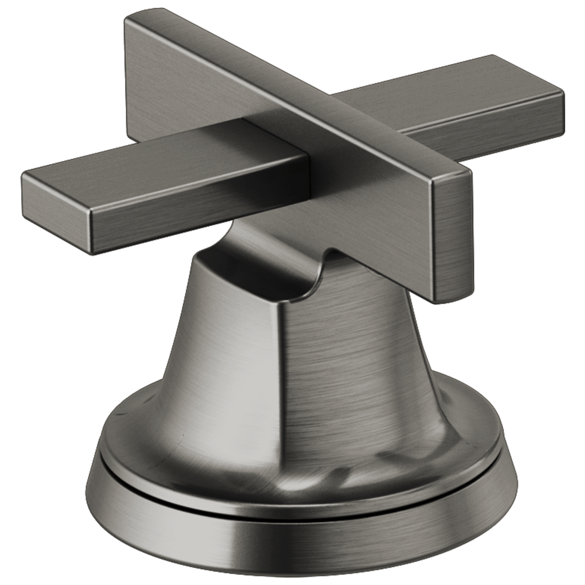 BRIZO Levoir Widespread Lavatory Low Cross Handle Kit — Luxe Steel