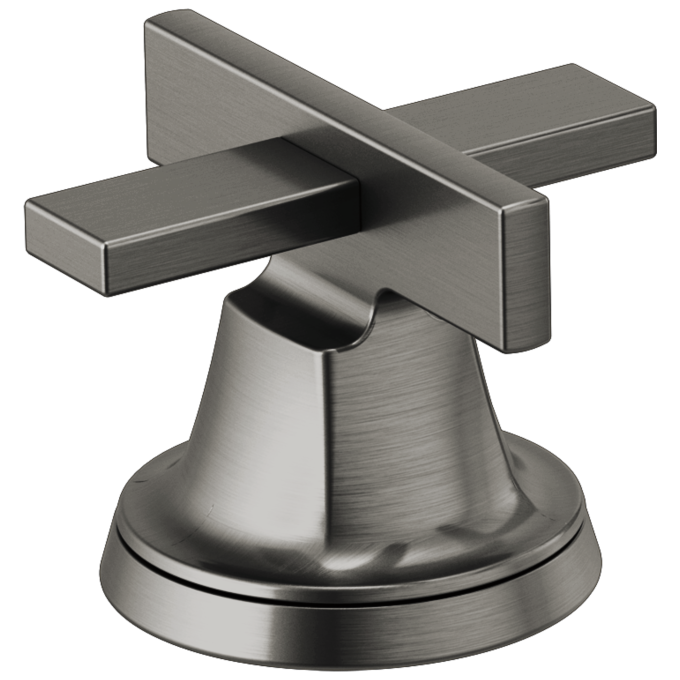 BRIZO Levoir Widespread Lavatory Low Cross Handle Kit — Luxe Steel