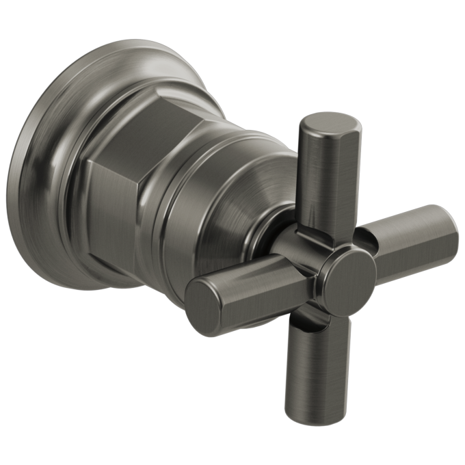 BRIZO Invari Wall Mount Lavatory Cross Handle Kit — Luxe Steel