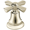 BRIZO Rook Roman Tub Faucet Cross Handle Kit — Polished Nickel