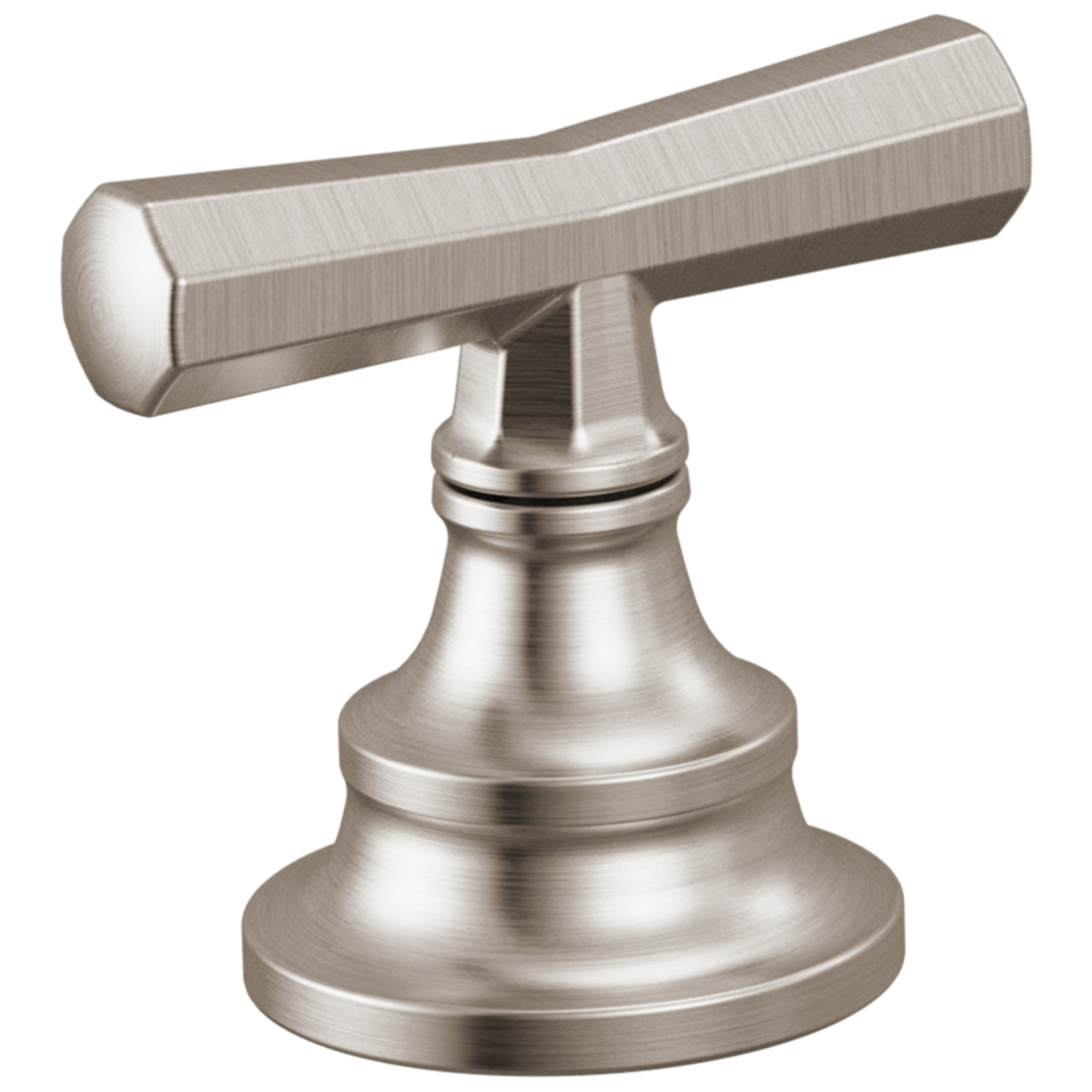 BRIZO Beauclere Roman Tub Faucet Cross Handle Kit — Luxe Nickel