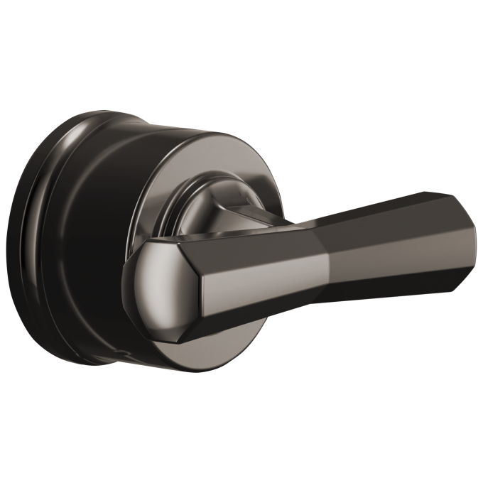 BRIZO Beauclere Sensori Thermostatic Valve Trim Cross Handle Kit — Brilliance Black Onyx