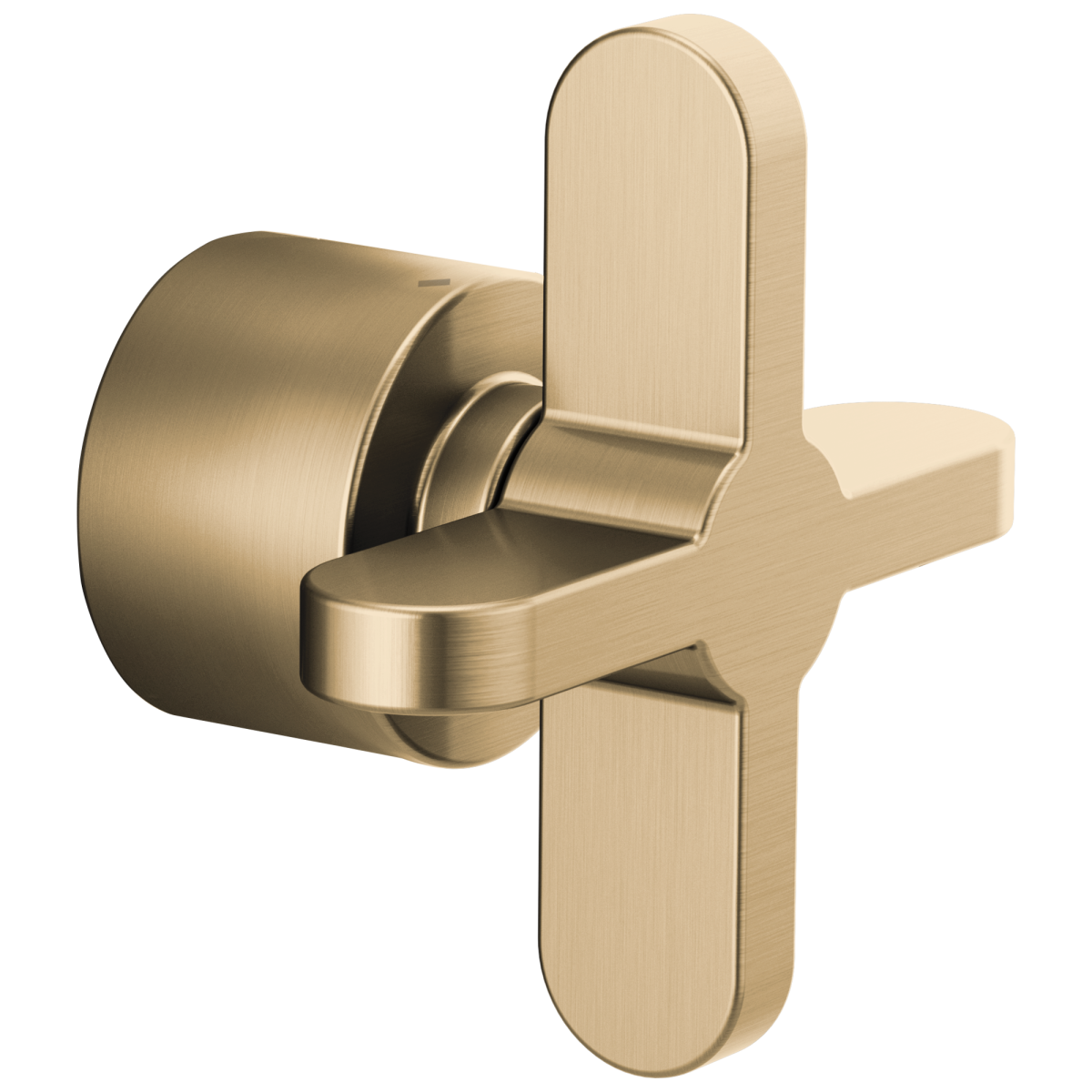 BRIZO Odin Sensori Thermostatic Valve Trim Cross Handle Kit — Luxe Gold