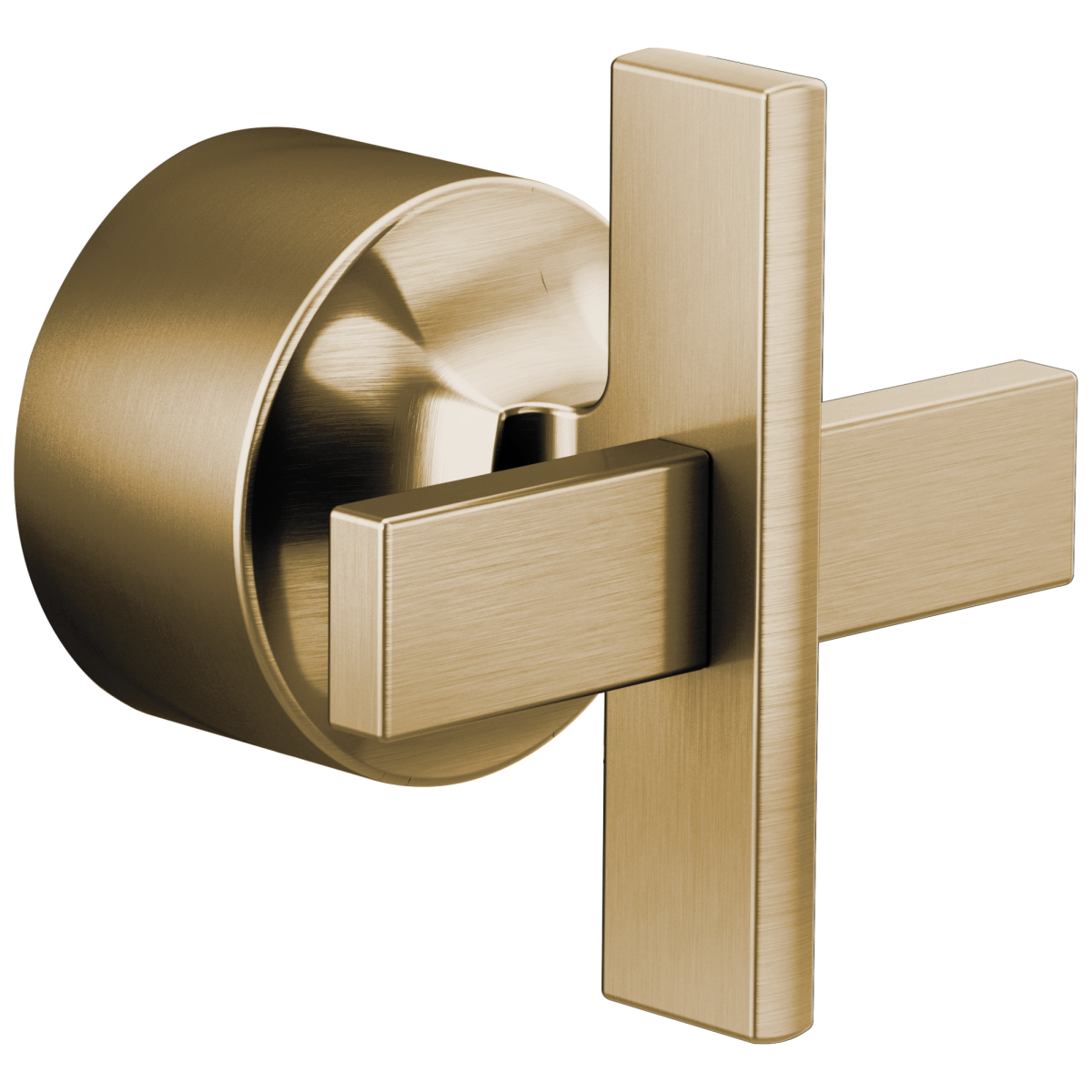 BRIZO Levoir Sensori Thermostatic Valve Trim Cross Handle Kit — Luxe Gold