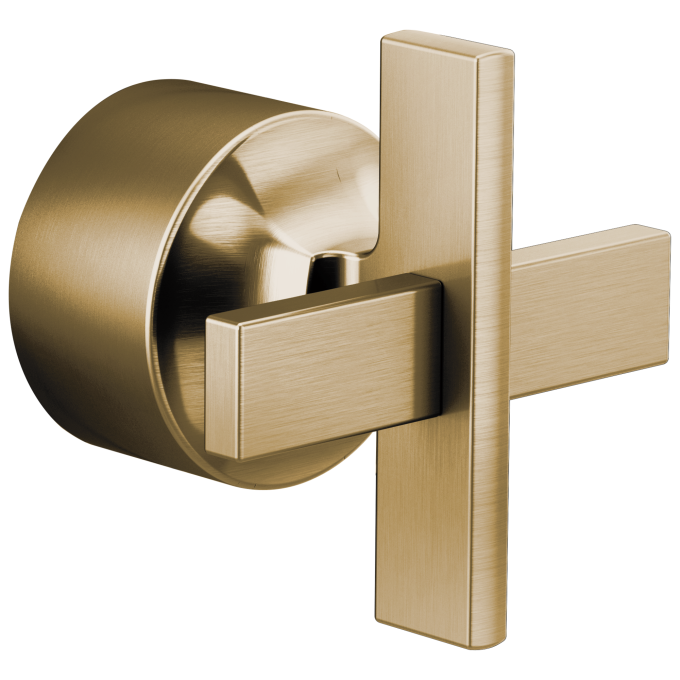 BRIZO Levoir Sensori Thermostatic Valve Trim Cross Handle Kit — Luxe Gold