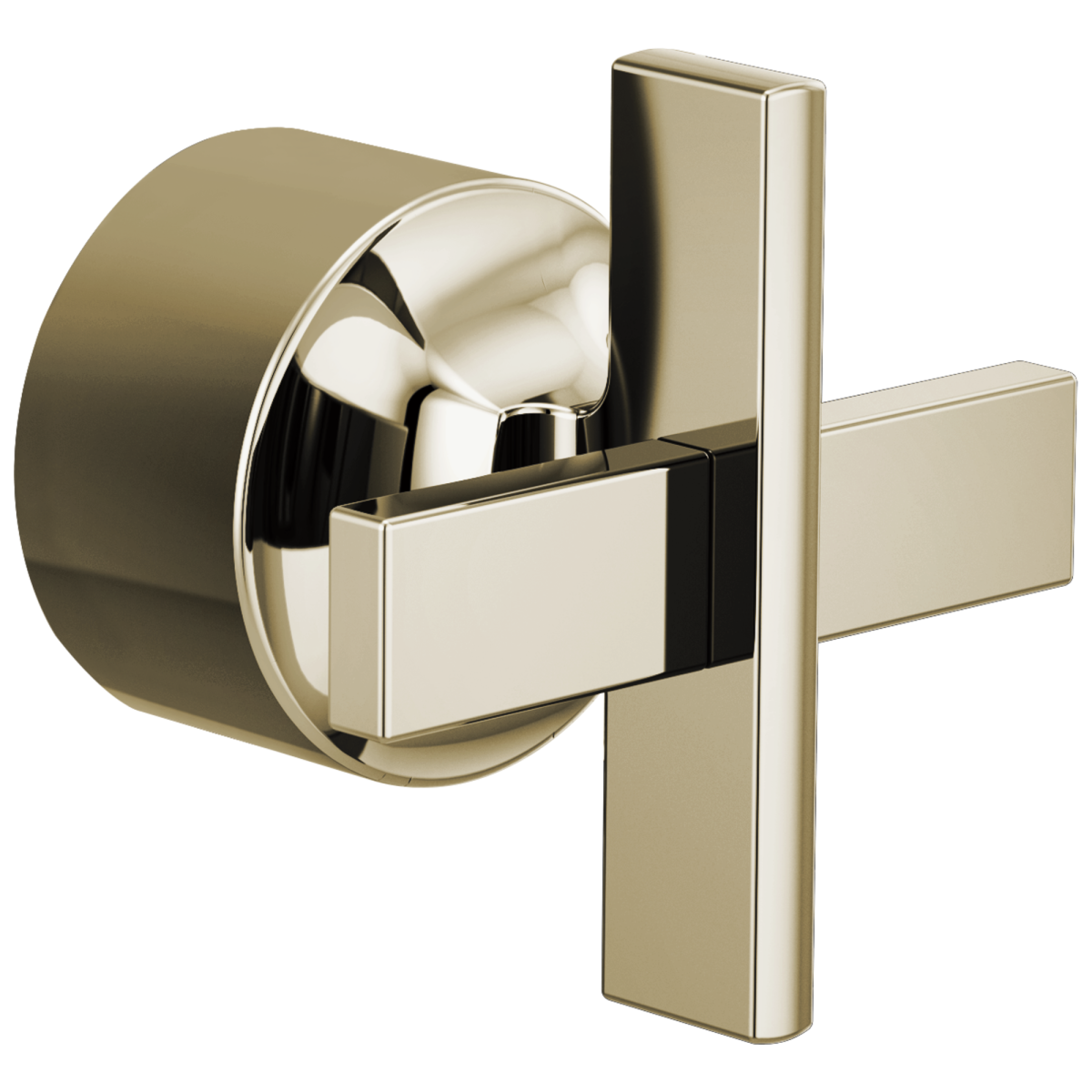 BRIZO Levoir Sensori Thermostatic Valve Trim Cross Handle Kit — Polished Nickel