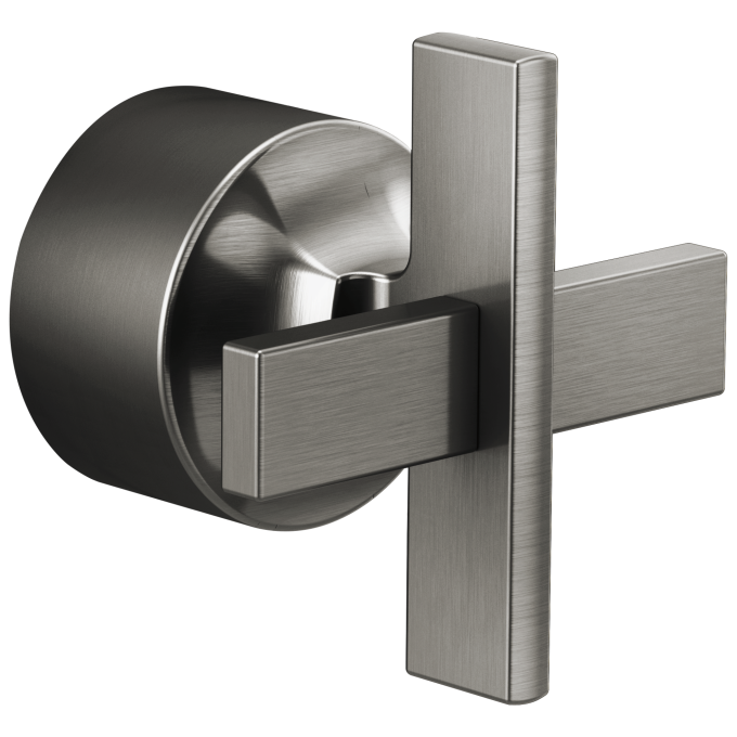 BRIZO Levoir Sensori Thermostatic Valve Trim Cross Handle Kit — Luxe Steel