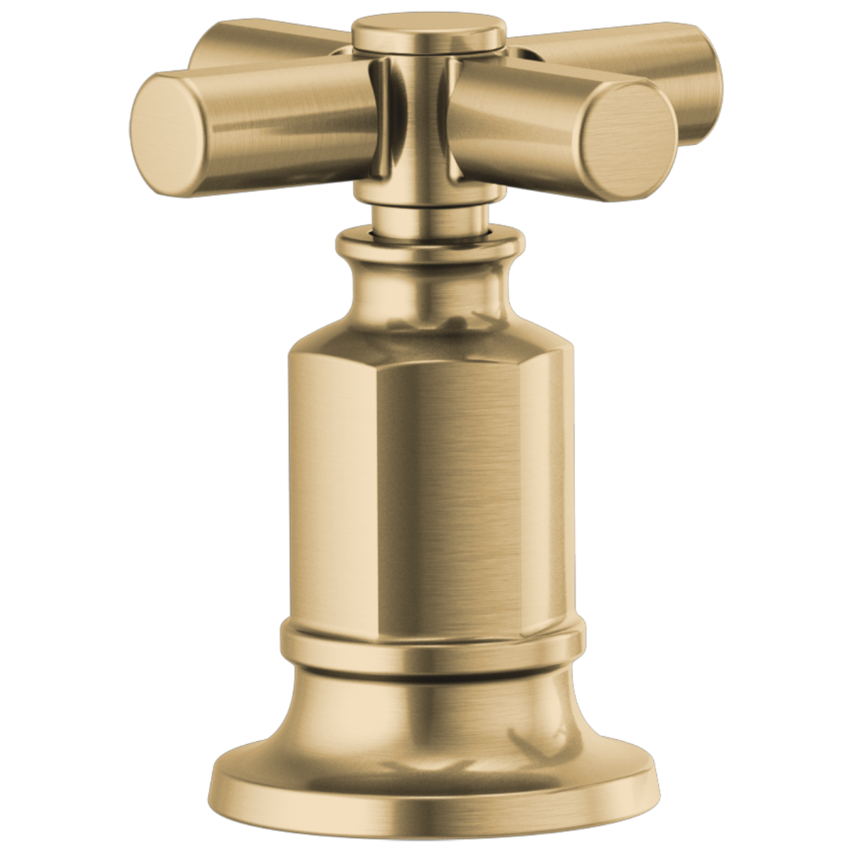 BRIZO Invari Roman Tub Faucet Cross Handle Kit — Luxe Gold