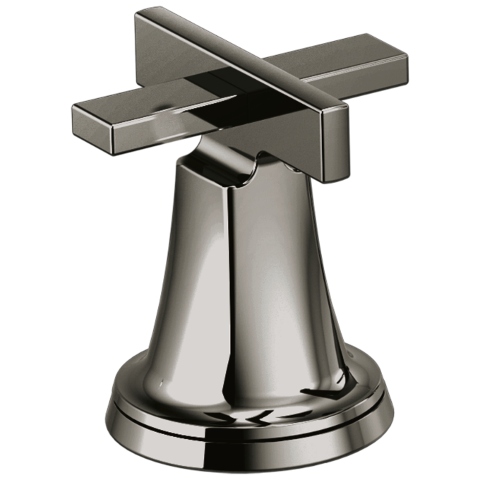 BRIZO Levoir Roman Tub Cross Handle Kit — Brilliance Black Onyx