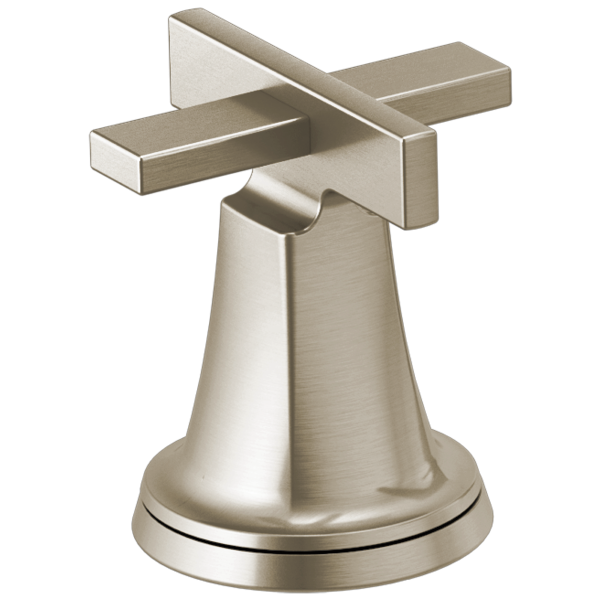 BRIZO Levoir Roman Tub Faucet Cross Handle Kit — Luxe Nickel