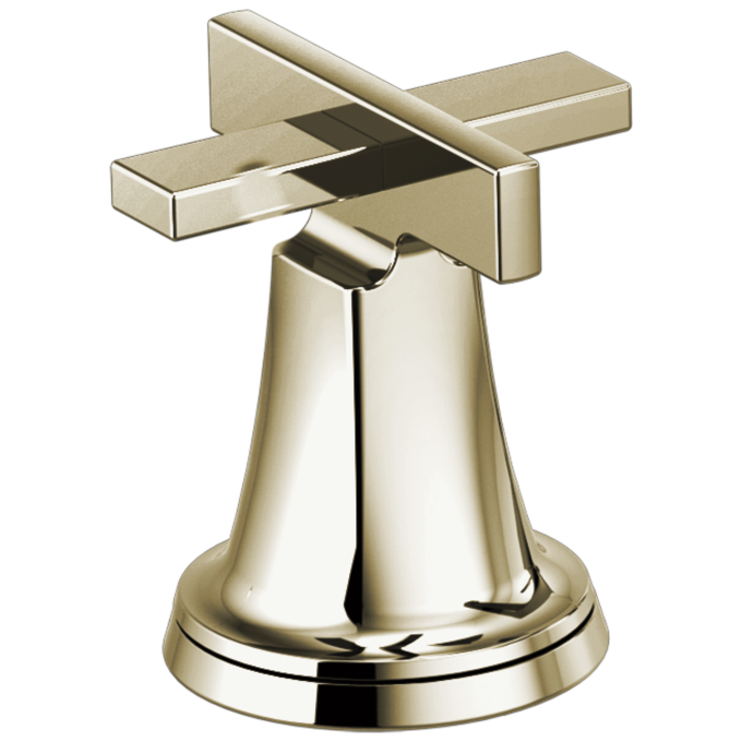BRIZO Levoir Roman Tub Faucet Cross Handle Kit — Polished Nickel