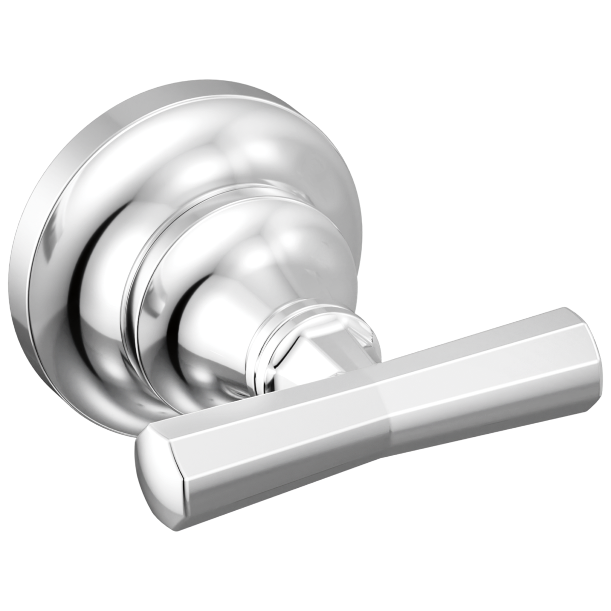 BRIZO Beauclere Two-Handle Wall Mount Tub Filler Cross Handle Kit — Chrome
