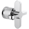 BRIZO Odin 3 And 6 Function Diverter Trim Cross Handle Kit — Chrome