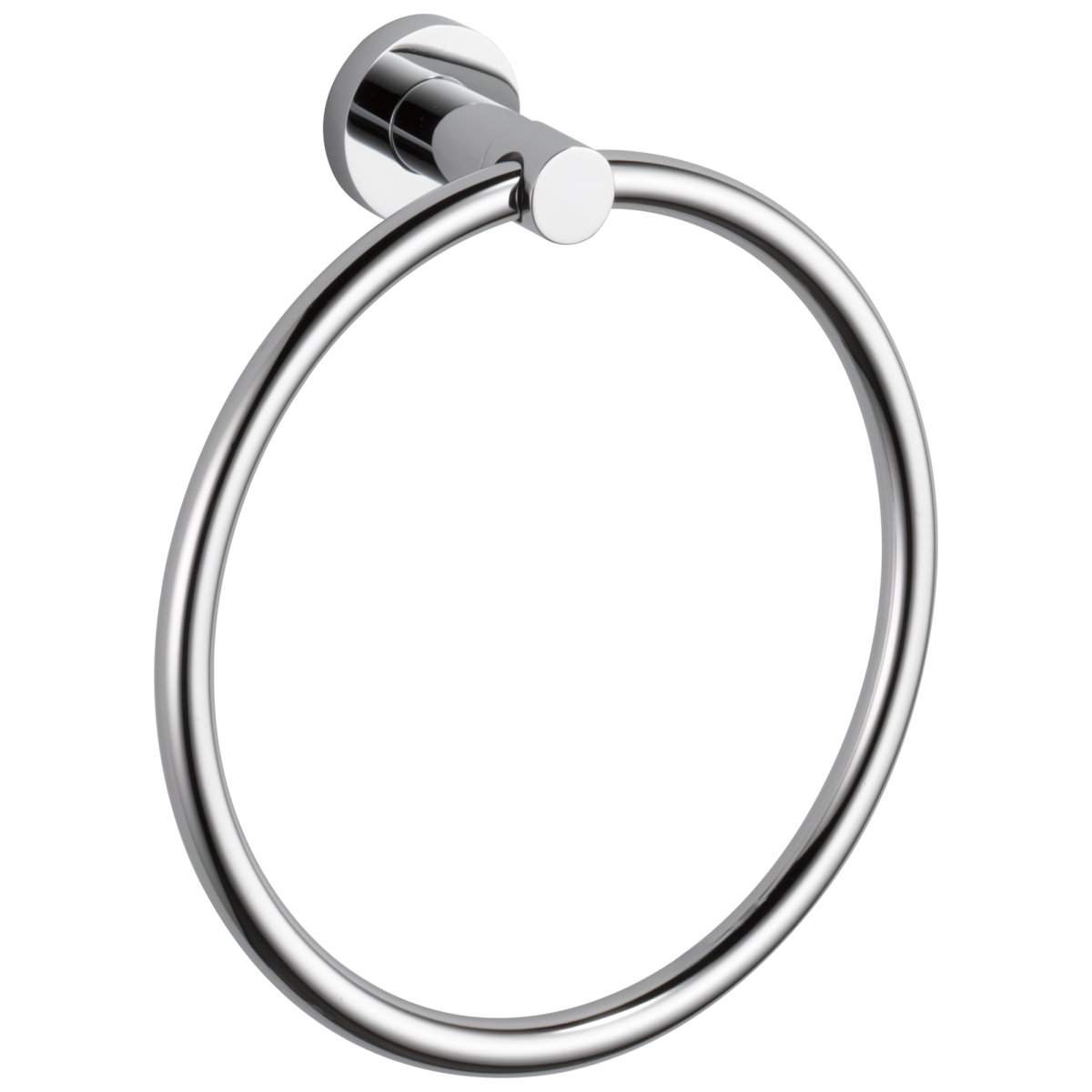 DELTA Lilah Towel Ring — Chrome