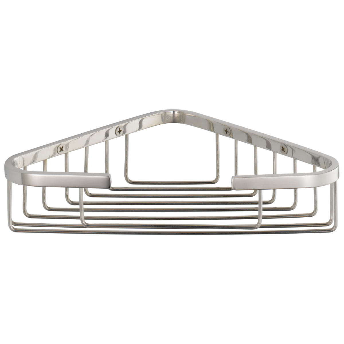 DELTA Ribbon Corner Caddy — Chrome