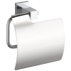 DELTA Brevard Tissue Holder with Cover — Chrome
