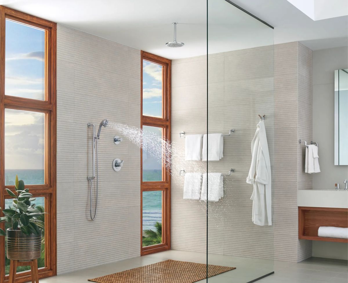 BRIZO Litze 18" Towel Bar — Chrome
