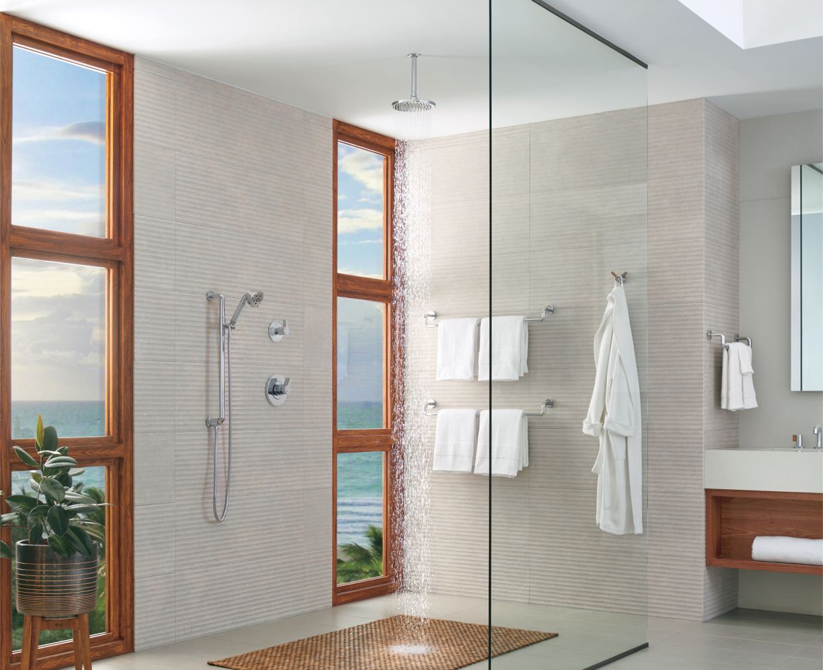 BRIZO Litze 18" Towel Bar — Chrome