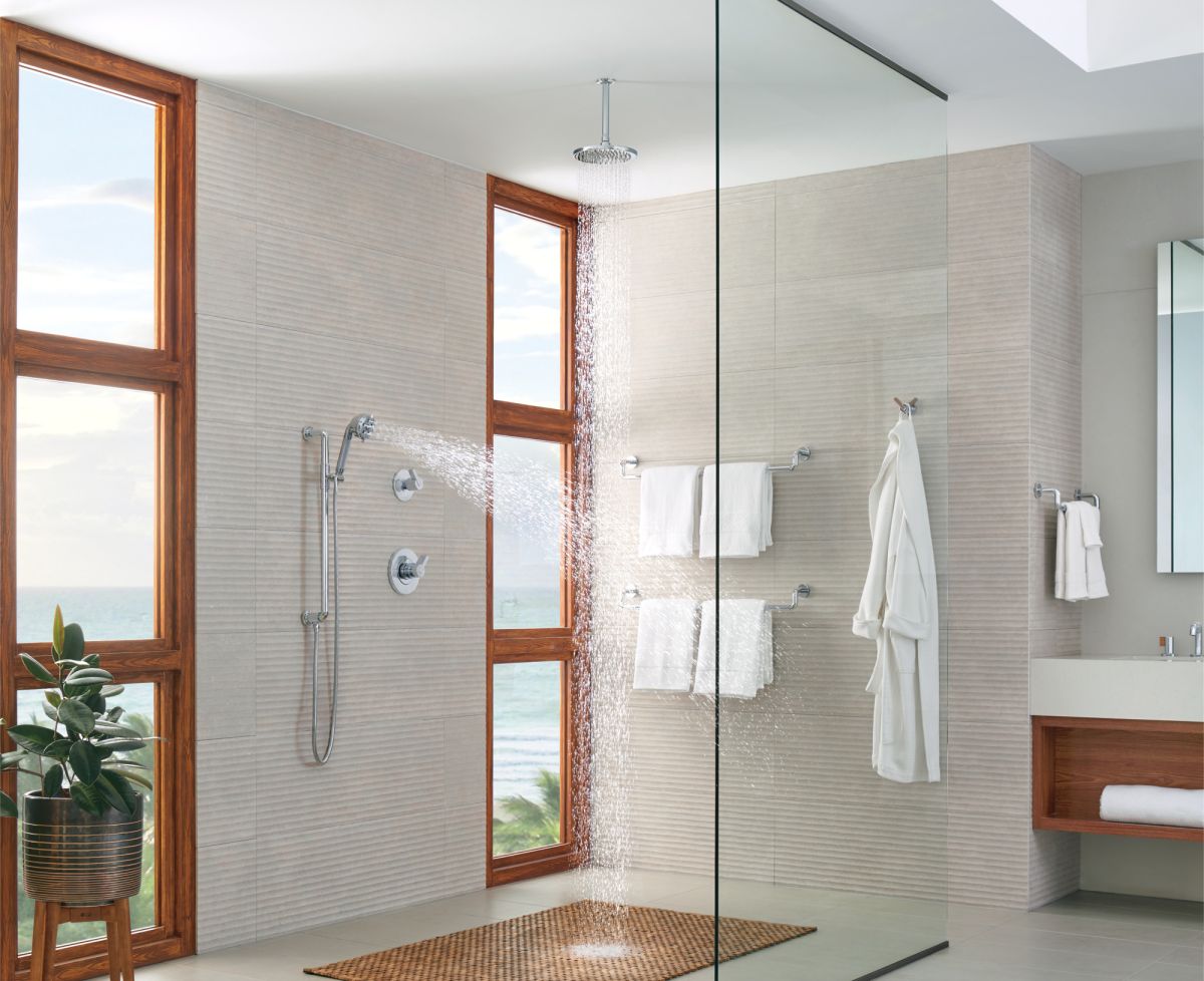 BRIZO Litze 18" Towel Bar — Chrome
