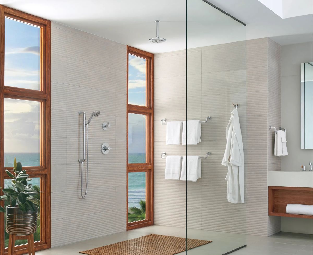 BRIZO Litze 18" Towel Bar — Chrome