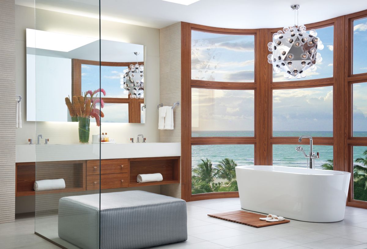 BRIZO Litze 18" Towel Bar — Chrome