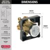 DELTA Other MultiChoice Universal Tub / Shower Rough - IPS Inlets / Outlets — Not Applicable