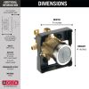 DELTA Other MultiChoice Universal Tub / Shower Rough - PEX Crimp — Not Applicable