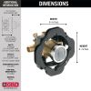 DELTA Other MultiChoice Universal Tub / Shower Rough - Universal Inlets / Outlets — Not Applicable