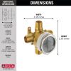 DELTA Other 3- and 6-Setting Diverter Rough — Not Applicable