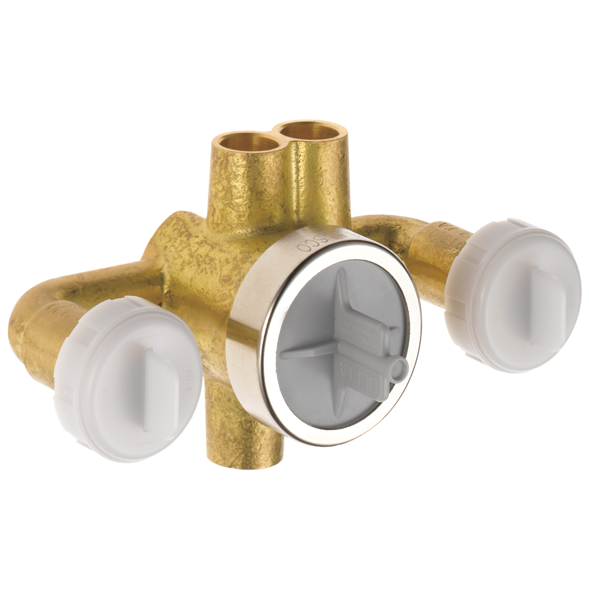 DELTA Other Jetted Shower XO Diverter Rough — Chrome