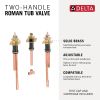 DELTA Other Two Handle Flexible Mount — Not Applicable