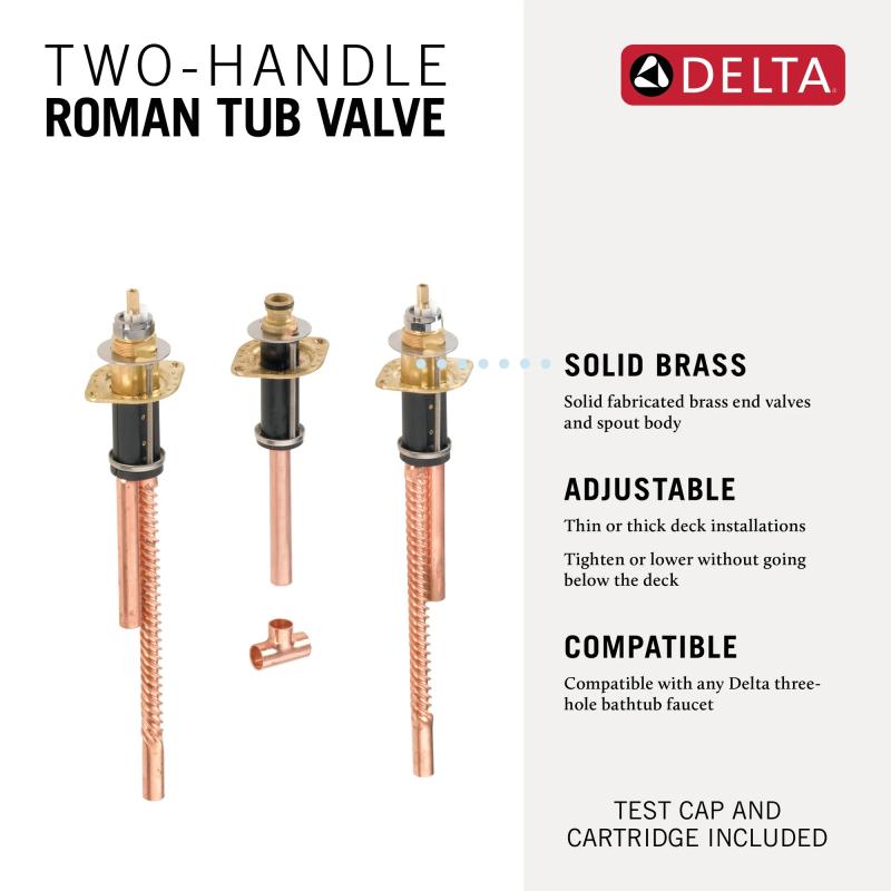 DELTA Other Two Handle Flexible Mount — Not Applicable