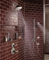 BRIZO Rook Tempassure Thermostatic Shower Only — Luxe Nickel  /Matte Black