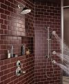 BRIZO Rook Tempassure Thermostatic Shower Only — Luxe Nickel  /Matte Black