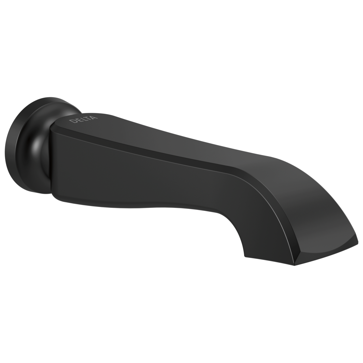 DELTA Dorval Non-Diverter Tub Spout — Matte Black