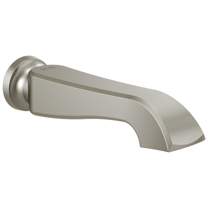 DELTA Dorval Non-Diverter Tub Spout — Stainless