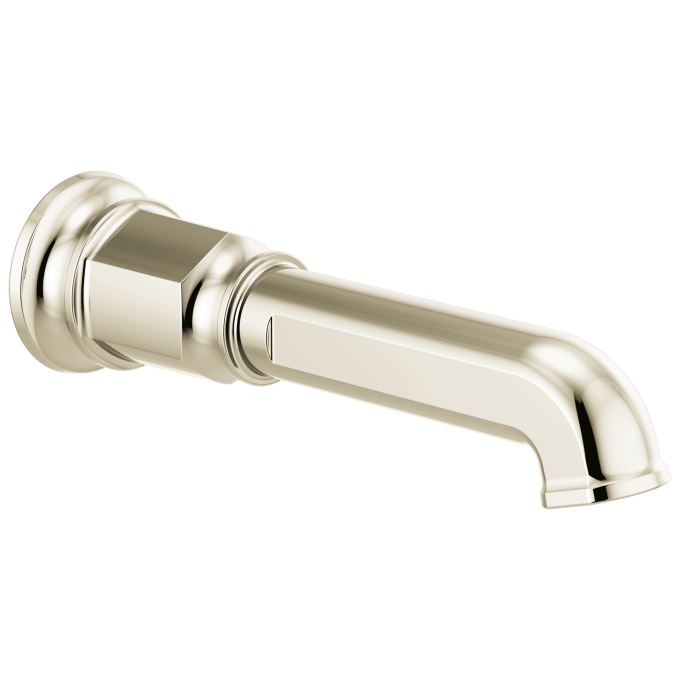 BRIZO Invari Non Diverter Tub Spout — Polished Nickel