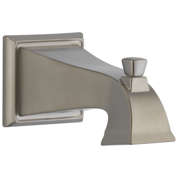 DELTA Dryden Tub Spout - Non-Diverter — Stainless