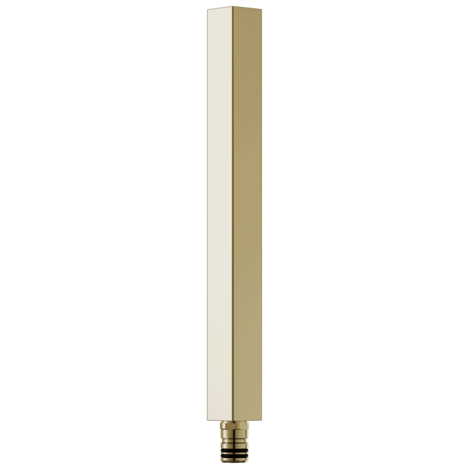 BRIZO Essential Shower Linear Square Shower Column Extension — Polished Nickel