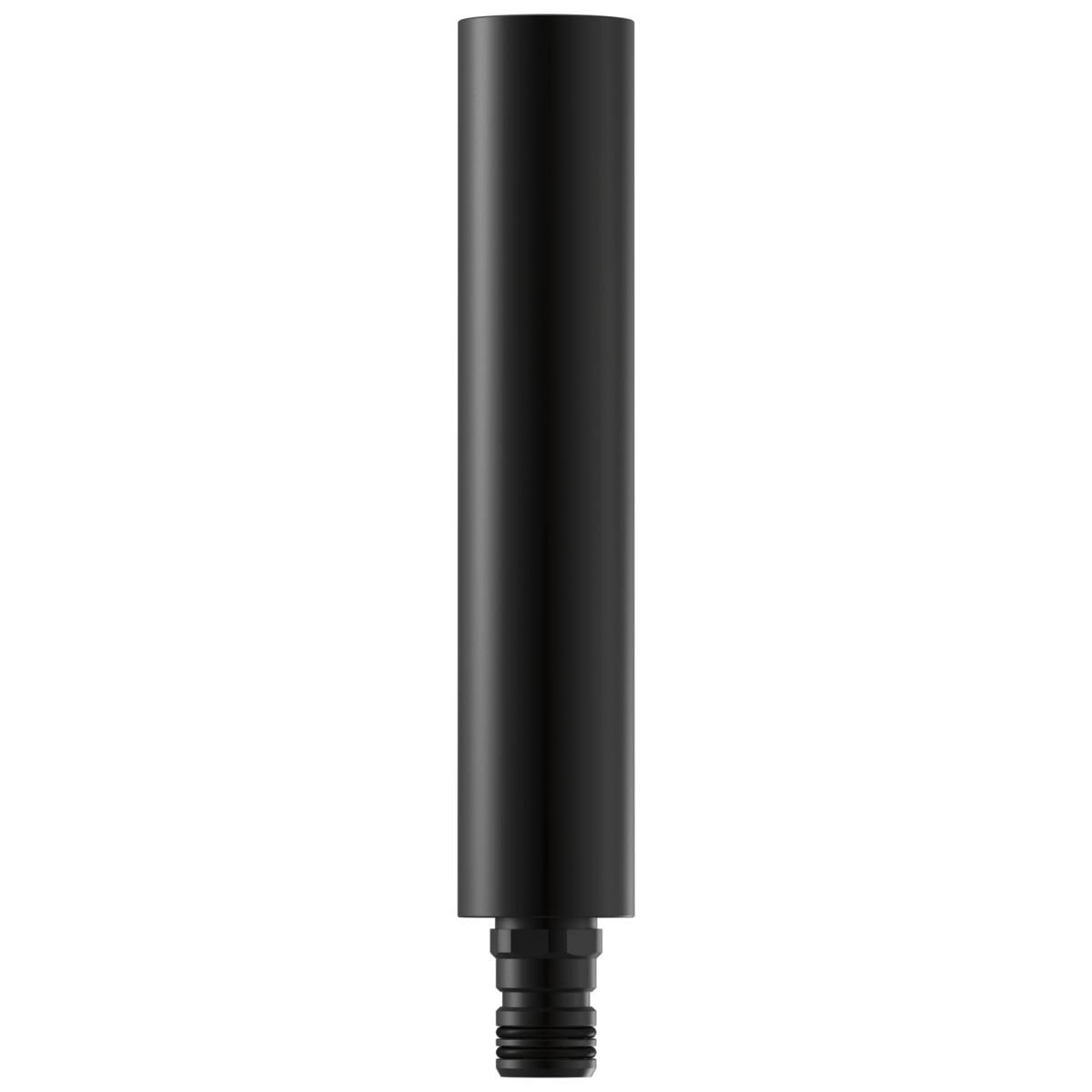 BRIZO Essential Shower Linear Round Shower Column Extension — Matte Black