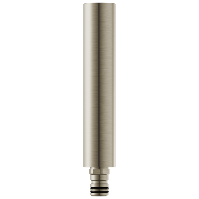 BRIZO Essential Shower Linear Round Shower Column Extension — Luxe Nickel