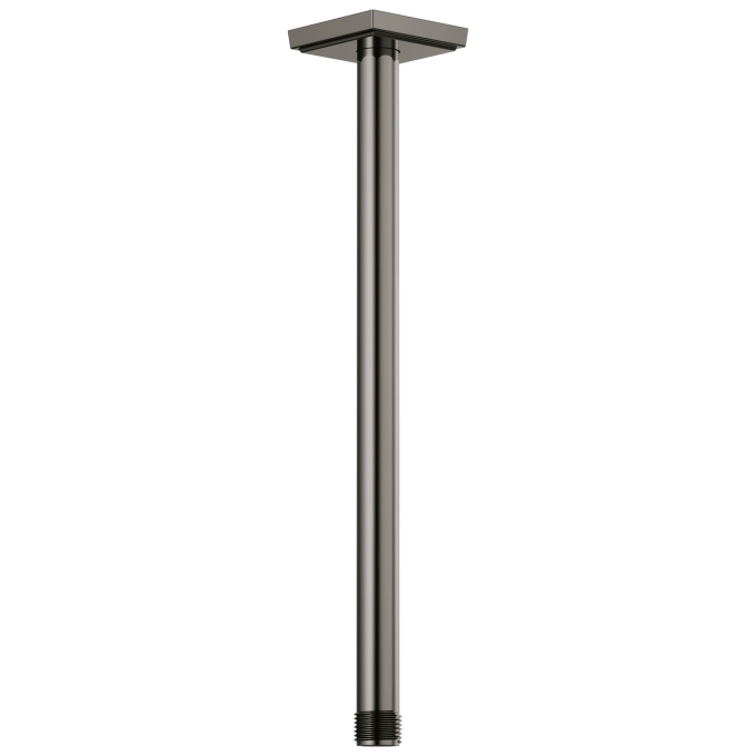 BRIZO Allaria 14" Ceiling Mount Shower Arm And Flange — Brilliance Black Onyx
