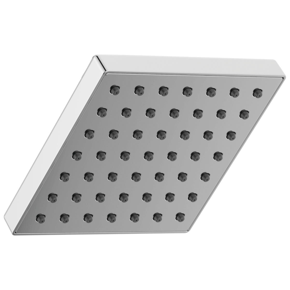 DELTA Modern Square Showerhead — Chrome