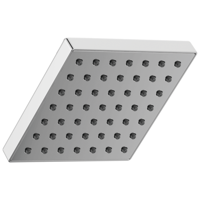 DELTA Modern Square Showerhead — Chrome